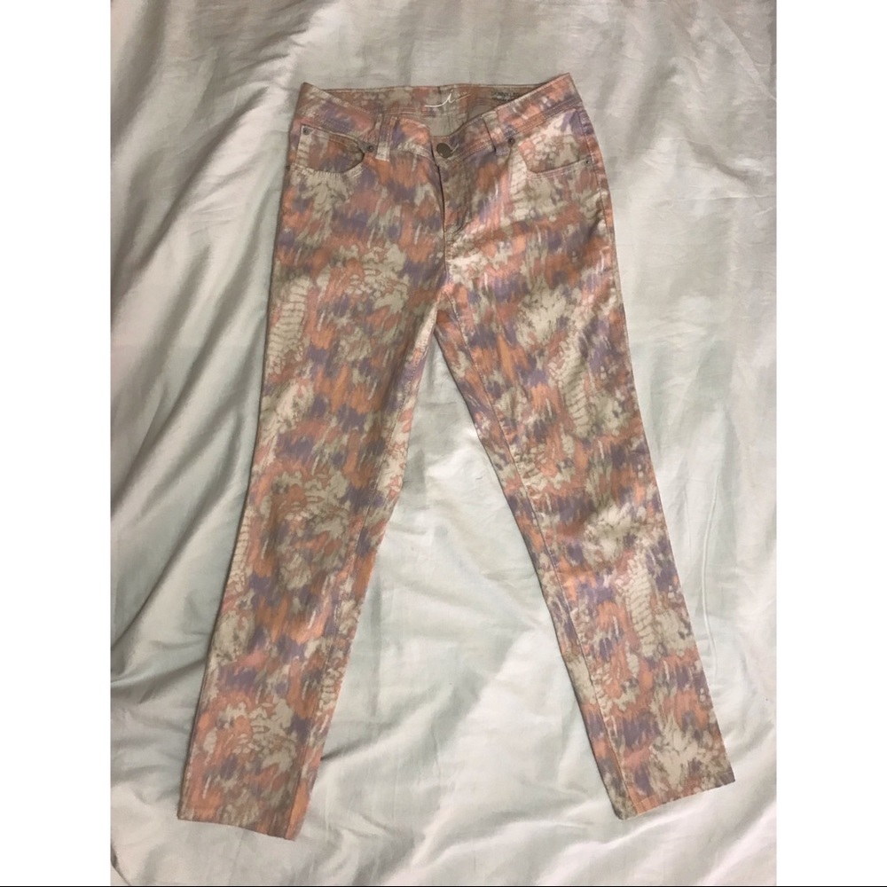 Watercolor Mom Jeans